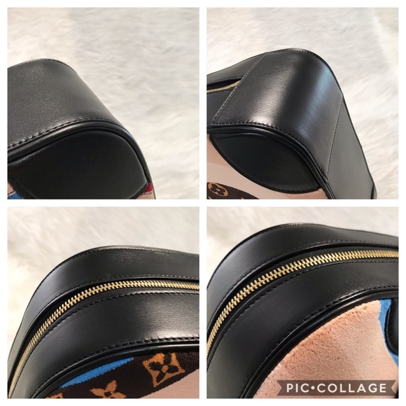 LOUIS VUITTON Bowling Vanity Tuffetage Bag - Picture 6 of 8